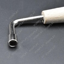 피아노 튜닝 해머 L 자형 스퀘어 렌치 튜너 스패너 팁 문자열 핀 수리 도구, 한개옵션0