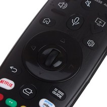 LG 스마트 tv용 적외선 교체 리모컨 AKB75855501 MR20GA, Black