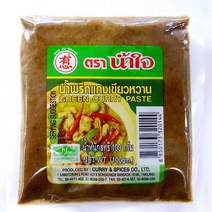 월드푸드 태국 남자이 그린커리 페이스트 소스 GREEN CURRY PASTE, 100g, 3개