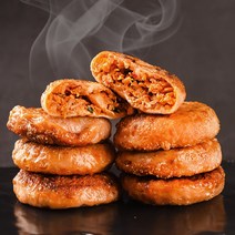 호떡쌀 군만두 1.2kg+1.2kg 유명한 만두 호떡 쌀 겉바속초 분식 야식 간식, 02.호떡쌀군만두 1.2kg+김치호떡쌀군만두 1.2kg