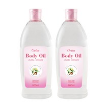 호호바함유된 바디오일 600ml 2개 바디 마사지 보습