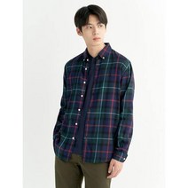 [빈폴][REGULAR] 그린 컬러 헤릿 체크 셔츠(BC1764O07M)