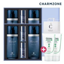 charmzone 알바트로스 남성 2종 선물세트X2개+징코 클렌징폼40MLX2개 증정, 선택/옵션