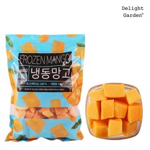 [딜라잇가든]냉동 망고(다이스드25mm) 1kg x 3팩, 단품