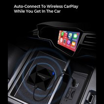 Carplay 자동차 멀티미디어 플레이어 Ai 박스 4 기가 바이트 + 64 오디오 네비게이션 무선 액세서리 고품질, 한개옵션0