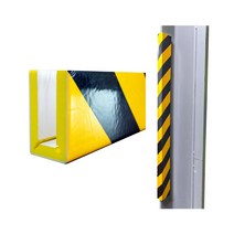 접착식 H빔 코너 보호대 / 주차장 코너보호 기둥모서리보호대, 22T (19T~26T 사용가능)