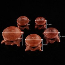 지구본 세계 지도 지구의크리스탈 볼용 나무 디스플레이 스탠드 베이스 글로브 스톤 홈 데코레이션, 01 Acid Branch Wood_03 3.5cm