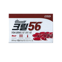 [6개월분]크릴56 크릴오일 6박스(1000mg*30캡슐(30g)*6box), 4개, 30캡슐
