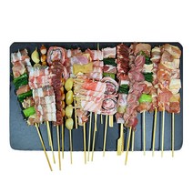 [피에이미트마켓 스페셜모듬 24꼬치 760g ], 스페셜모듬24꼬치 760g, [1팩]