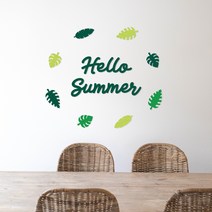 이노스토어 여름 월데코 펠트 wall deco 어린이집 환경판 아이방 꾸미기 장식 소품