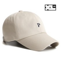 빅사이즈 볼캡 XL PLATEAU P CAP LIGHT BEIGE