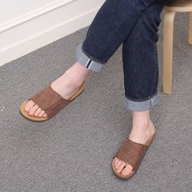 남여공용 남자슬리퍼 코르크슬리퍼 샌들 여자슬리퍼 커플 알리