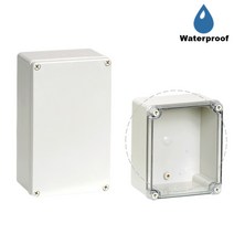 박스코 하이박스 전기박스 볼트타입 방수 ABS 플라스틱 투명커버 밀폐형 75x105x55mm BC-ATS-071005