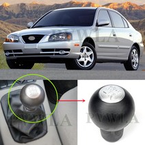 5Speed Maunal 자동차 기어 스틱 이동 손잡이 현 Elantra Avante XD 2002, 한개옵션0