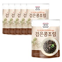 종가집 검은콩조림 60g 6개, 종가집 검은콩조림60g 6개