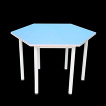마름모 책상 학생 교실 접합 육각 사다리꼴 테이블, 사다리꼴 테이블 50X100X75