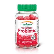 캐나다 자미에슨 국민 브랜드 유산균 프로바이오틱 다이제스티브 엔자임 진저 베이비 키즈 성인 소화효소 장건강 600억 츄어블 구미, 8.자미에슨 유산균 10억 45구미