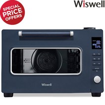 위즈웰 인헨스 스팀 오븐 40L WOP100 - 클래식블루
