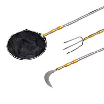 SRF 낚시 뜰채 바다 민물 해루질 세트, 01. 3단 3M 뜰채세트