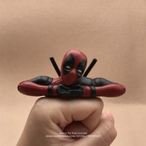 액션 피규어 마블 엑스 맨 데드 풀 2 애니메이션 피규어 미니 인형 장식 PVC 모델, 19 Deadpool 2-7
