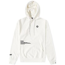 AAPE AAPE Now Silicone Logo Popover Hoody - Ivory122795