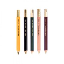 OHTO 목재볼펜 BP-680E 1.0mm 오토볼펜 우드볼펜, 버건디