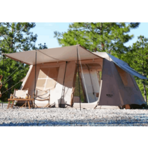 터널형 텐트 캐빈하우스 한강 오토캠핑 거실형텐트, 허미티지 오토매틱 텐트