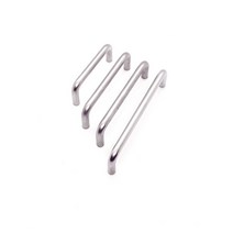 기계손잡이 철ㄷ자손잡이 환봉손잡이 마르보손잡이 베로아 실버무광 75mm/95mm/105mm/125mm, 125mm, 1개