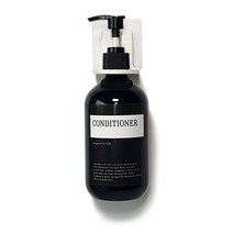 꾀조은 매직 공중부양홀더 샴푸 손소독제 걸이 만능 통 리필 용기 거치대, 공중부양홀더(투명) + 검정용기 + 컨디셔너 검정라벨, 1개