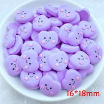 쇼파뒤 카페 인테리어 가게오픈 개업 결혼 선물 노호혼 재물복 20Pcs 새로운 귀여운 수 지 만화 미니 별 구름 플랫 다시 카보 숑 스크랩북 DIY 매력 Embellishments, 04 C, [04] C