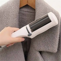 패션 모피 리무버 스위퍼 면도기 의류 브러시 린트 먼지 코트 끈적 제거 애완 동물 헤어 클리너 회전, 단일옵션선택개, 01 white