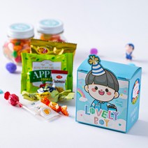 어린이집 생일 답례품 구디백 유치원 생일 선물 어린이날 단체 간식 무료라벨, 1개