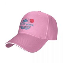 서프 캡 Hokupai-카나가와 서핑 1 모자 여성용 여름 힙합 봄버 재킷, 06 Pink_01 Aldult