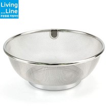 KT 스텐 원형 채반 소쿠리 채망 체망 쌈채반 다용도 상추 야채 과일 물빠짐 바구니 국수채반 쌈채소 소쿠리 매쉬바구니 거름망 면채반 바스켓