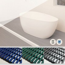 안심 논슬립 사각튜브 롤매트 초록 6M 욕실 미끄럼방지, 단품