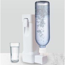 원룸 미니 정수기 7단 온도조절 간이 휴대용 생수통 무타공 물통 직수, 단일사이즈, 핑크 230mmx120mm