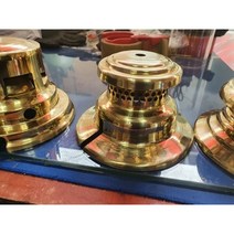 콜맨242 휘발유랜턴 황동후드