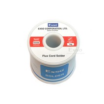 엑소 EXSO 실납 유연 납 납땜 휴대용 납걸이 Sn60 Pb40, 1개, 엑소 실납 0.8mm 1Kg