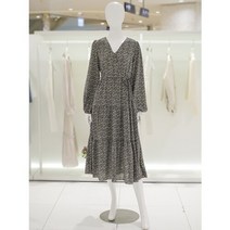 비지트인뉴욕 [비지트인뉴욕] V넥프린팅롱원피스 (VZ3OP70)