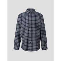 [로가디스] [기모원단] [REGULAR FIT] 블루 빅 체크 셔츠 (MA1964FC8P