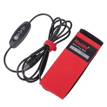 렌즈 워머 카메라 보온 벨트 히팅 열선 USB 타입