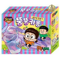 라이브잇 흔한남매 베리민트 슬라임 만들기 세트, 7개, 혼합색상