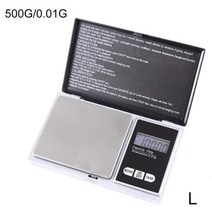 전기식지시저울 가정용 베이킹저울 주방 저울 0.01g 고정밀 lcd 디스플레이 미니 금, l