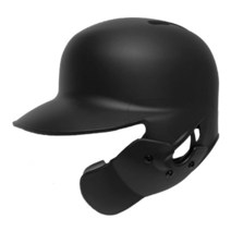 엑스필더 초경량 무광 외귀 MLB 스타일 검투사 헬멧 BK 블랙 마우스가드 탈착 가능, 우타자용(마우스가드포함)-S