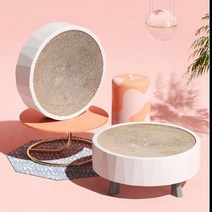 고양이 특대형 원형 캣모나이트 스크래쳐.냥슬아치, 블루특대형스크래쳐