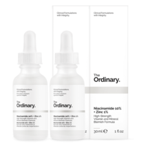 디오디너리 나이아신아마이드 아연 The Ordinary Niacinamide 10% + Zinc 1% 앰플, 2개, 30ml