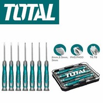(토탈공구) 시계드라이버 세트7PCS, 단품