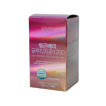 링곤베리 글루타치온 600mg x 120정 핀란드산 링곤베리주스농축액 석류착즙, 1개