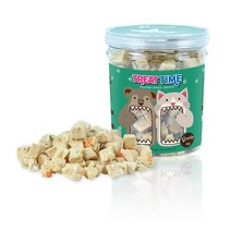 트릿타임 강아지 고양이 동결건조간식, 1개, 닭고기야채트릿