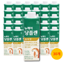뉴케어 당플랜 호두 당뇨영양식 환자영양식 균형영양식 30팩, 200ml × 30개